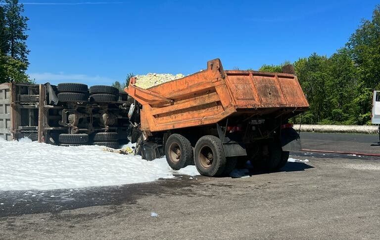 В Татарстане при ДТП с грузовиками пострадали водители