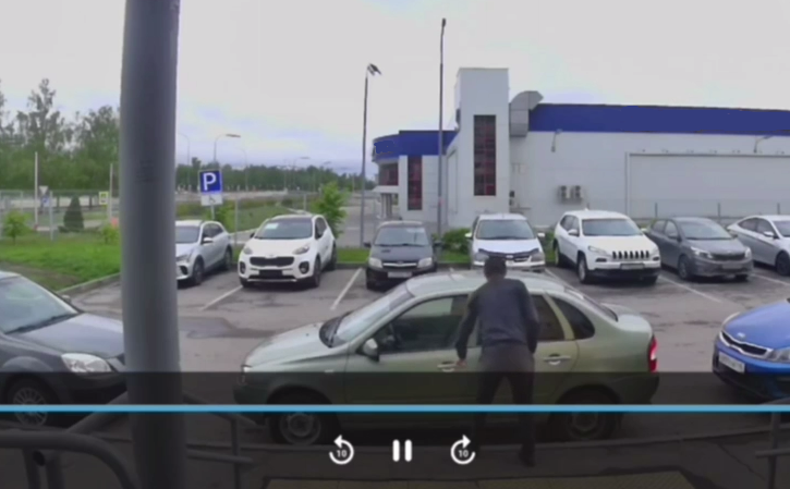 В Челнах неизвестный дергал ручки дверей припаркованного автомобиля