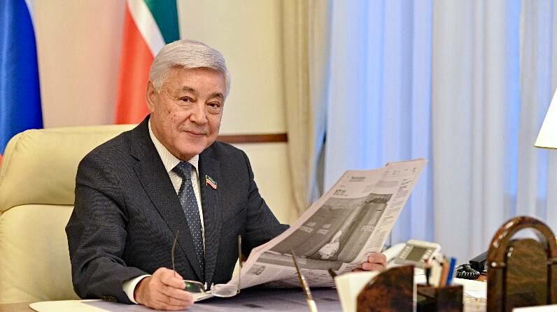 Председатель Государственного Совета РТ Фарид Мухаметшин сегодня празднует 76-летие