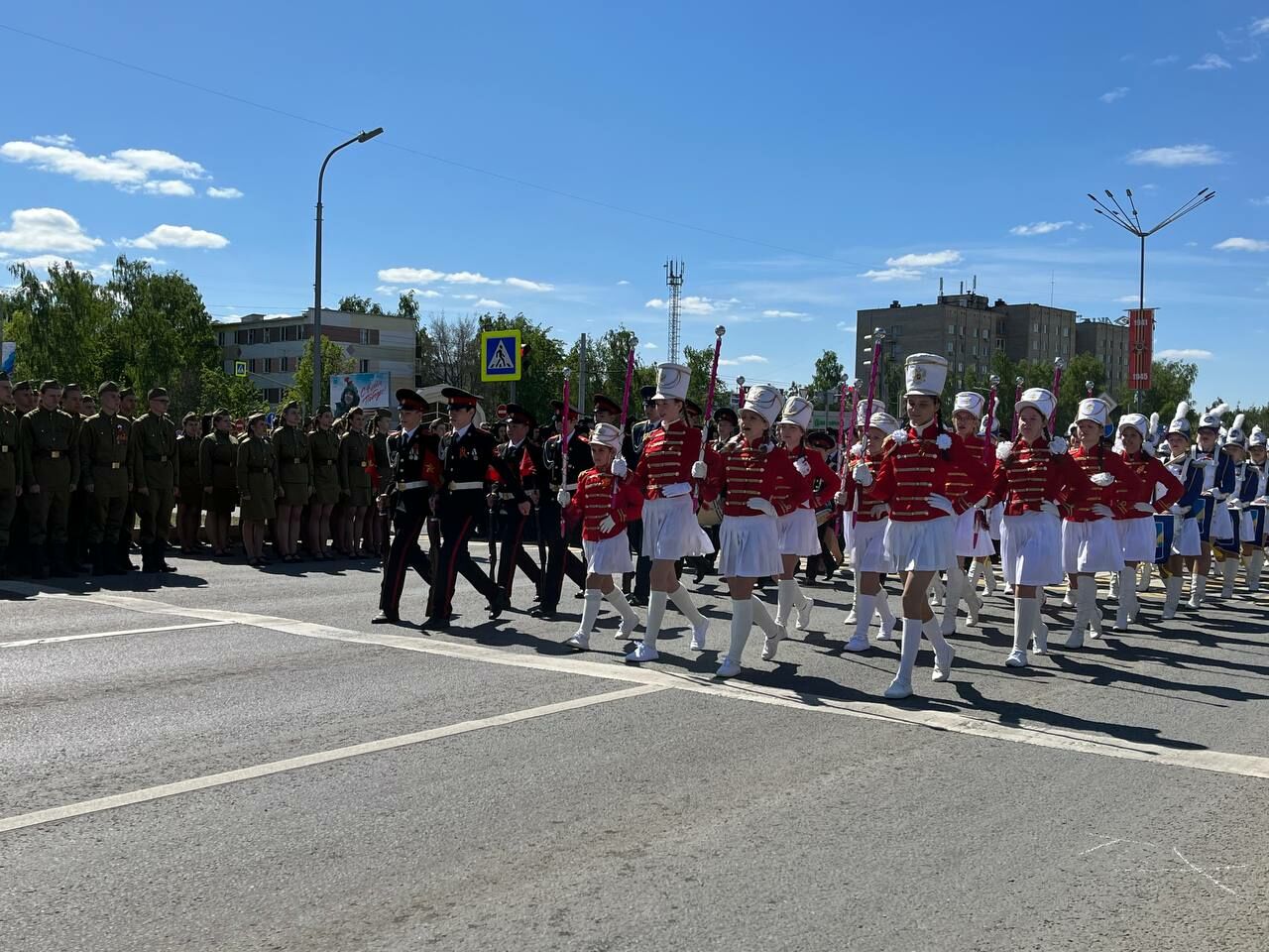 Как прошел парад Победы в Набережных Челных