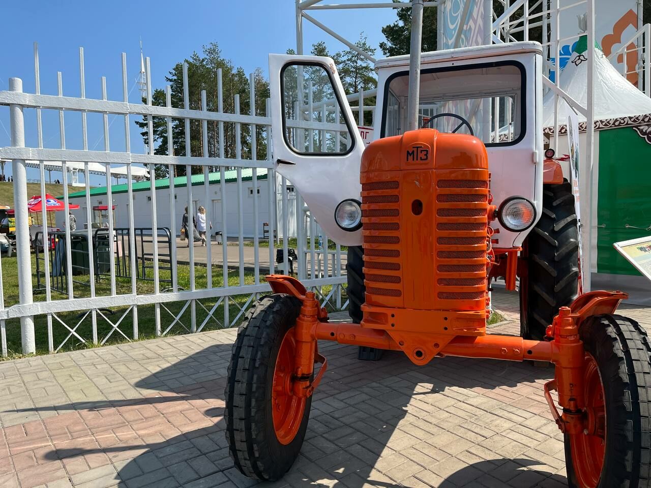 На Сабантуе в Набережных Челнах состоялась выставка сельскохозяйственной техники