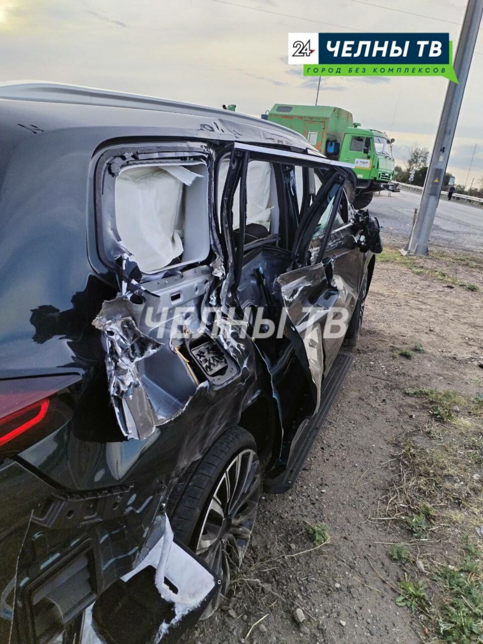 На трассе в Татарстане произошло серьезное ДТП, есть пострадавший