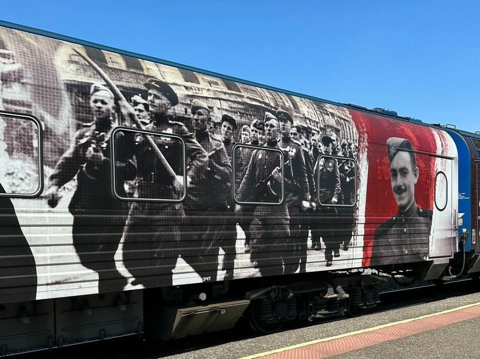 В Набережные Челны прибыл «Поезд Победы»
