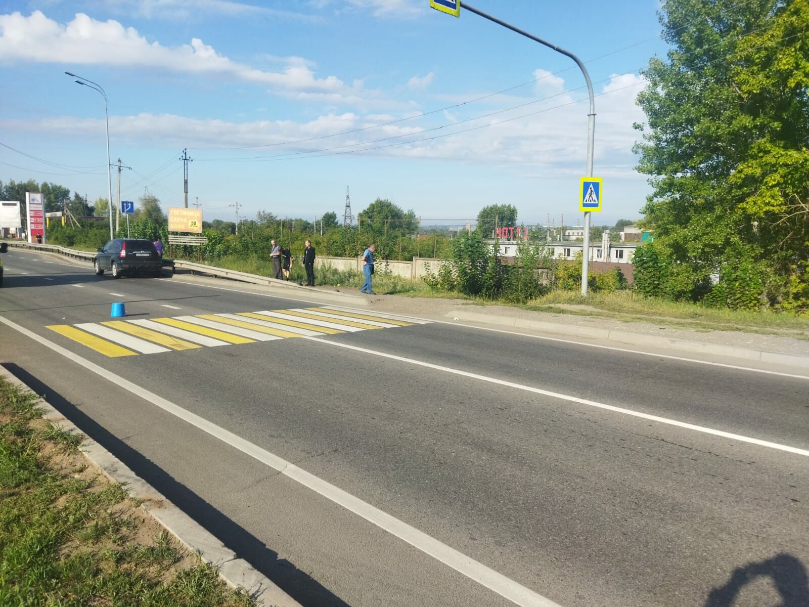 В Набережных Челнах водитель иномарки сбил на пешеходном переходе  девушку