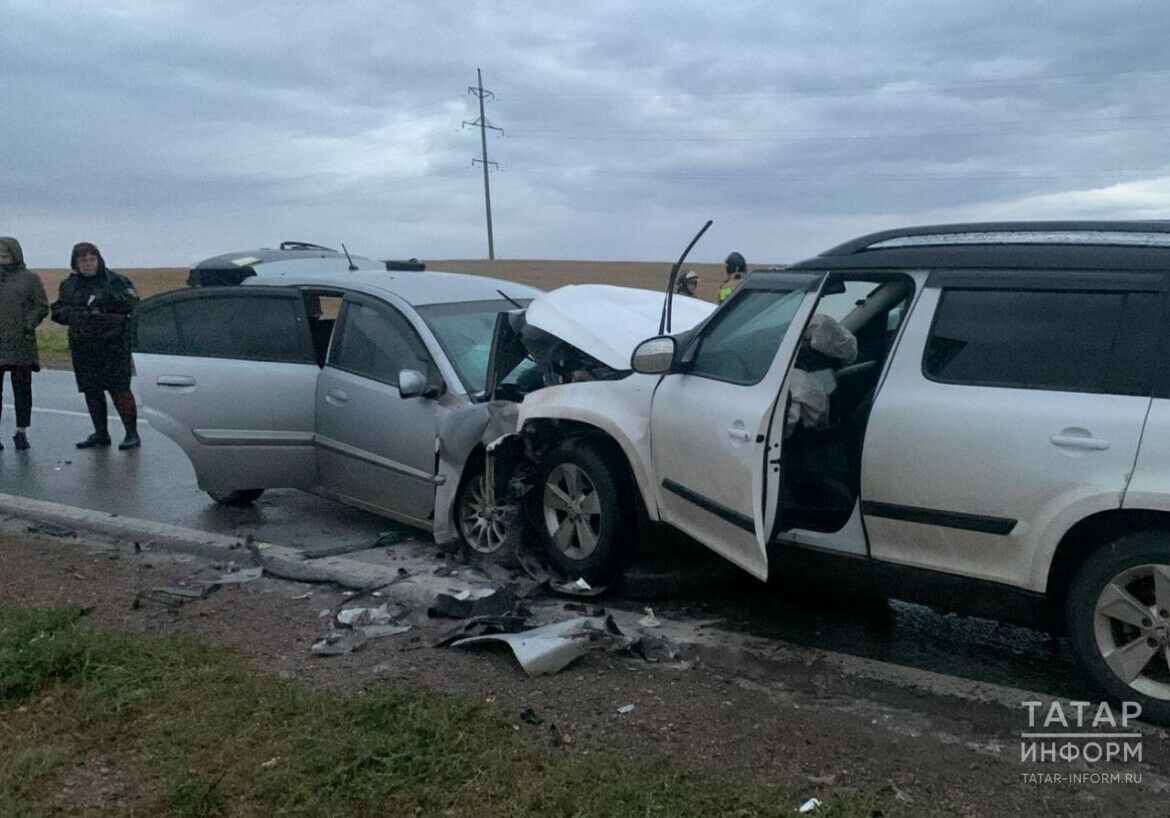 При ДТП на&nbsp;трассе в&nbsp;Татарстане погибли мать и&nbsp;дочь