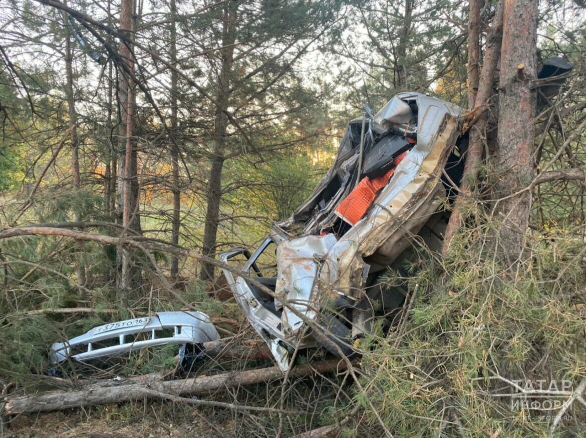 В&nbsp;ДТП на&nbsp;трассе под Набережными Челнами пострадали шесть человек