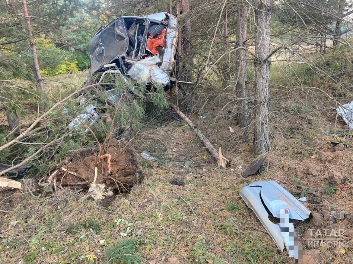 В&nbsp;ДТП на&nbsp;трассе под Набережными Челнами пострадали шесть человек