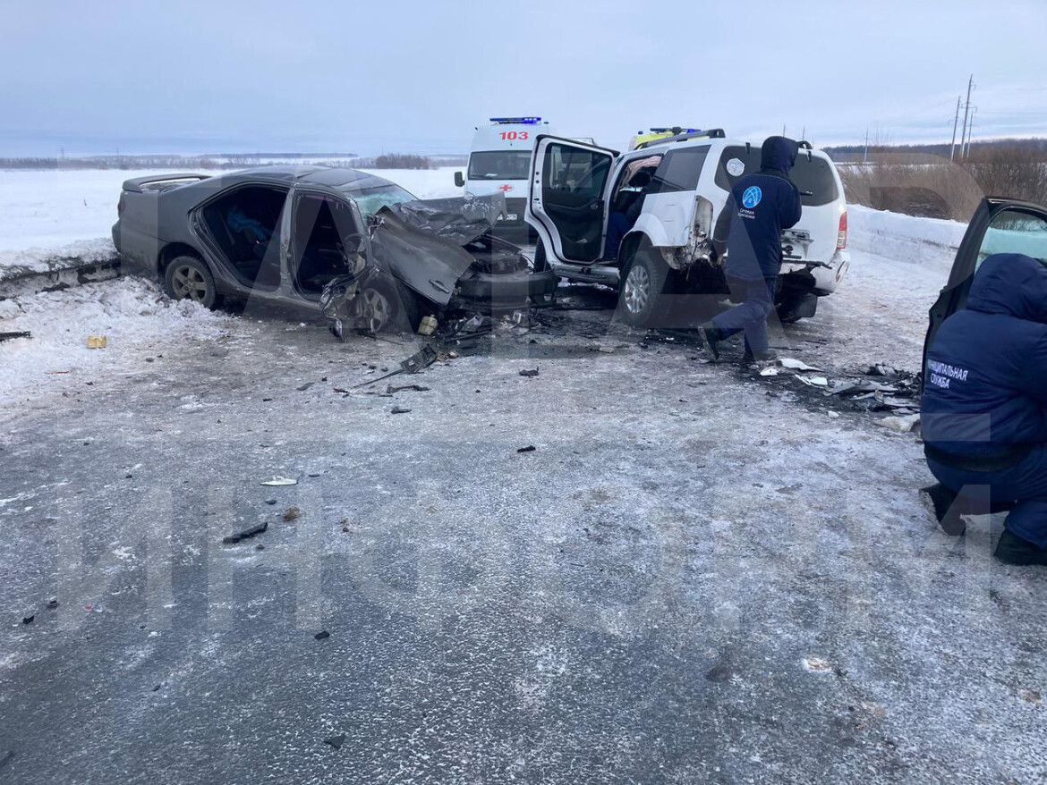 На трассе в РТ несколько человек пострадали в ДТП