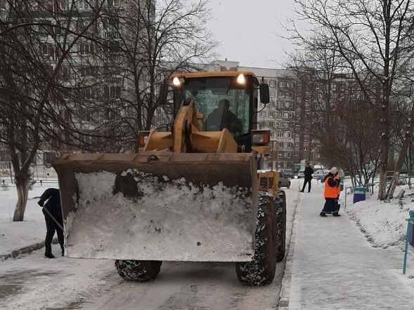 Опубликован новый график уборки снега с местных проездов в Челнах с 22 по 28 января