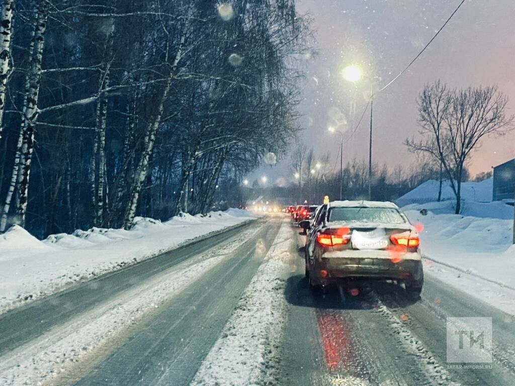 В Челнах из-за выключения света образовалась пробка