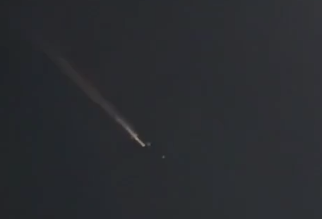 Светящийся объект в небе над Казанью оказался метеоритом