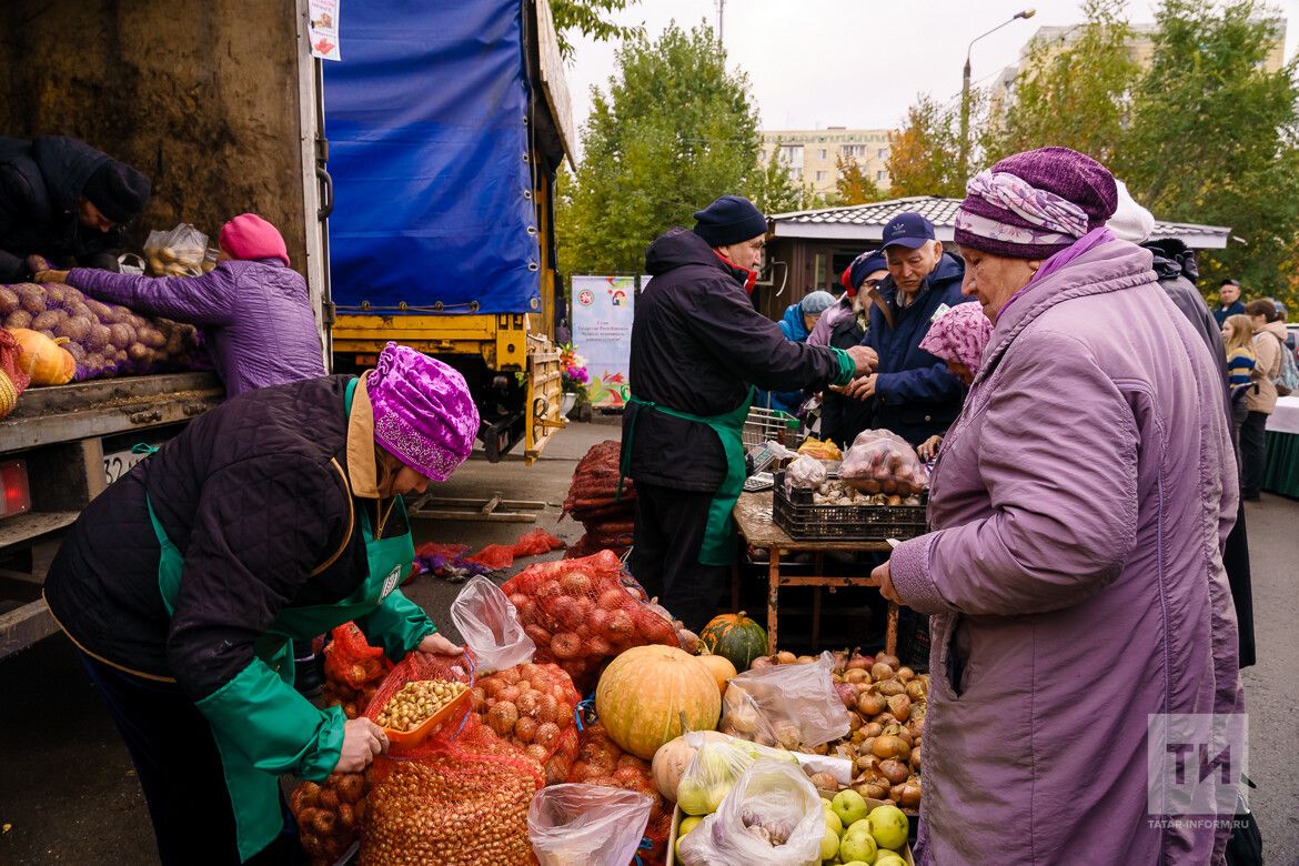 В Татарстане за 11 ярмарок жители региона приобрели продукцию на сумму 861,9 миллиона рублей