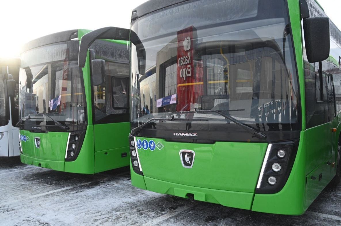 Челны в первом квартале этого года получат 46 новых автобусов
