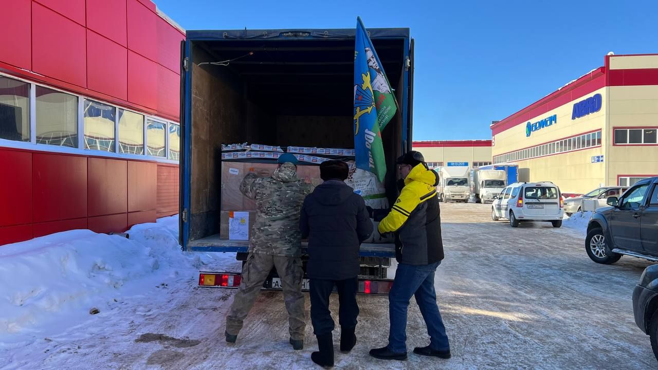 Участники боевых действий в Афганистане отвезут бойцам СВО шиномонтажный комплекс