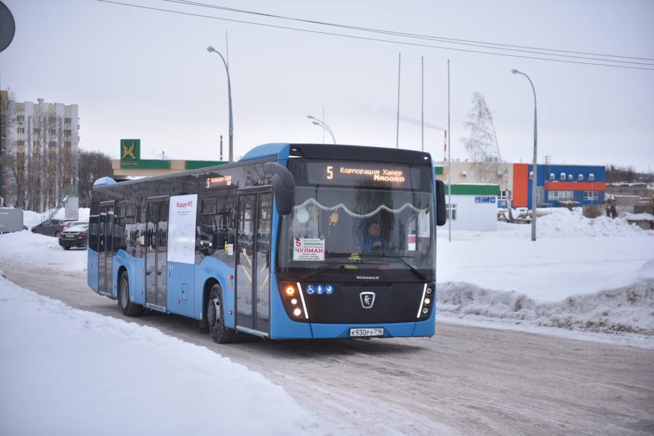 В Челнах появился новый автобусный маршрут №5