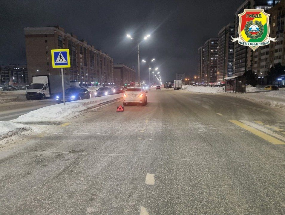 В Челнах в результате наезда автомобиля пострадал ребёнок
