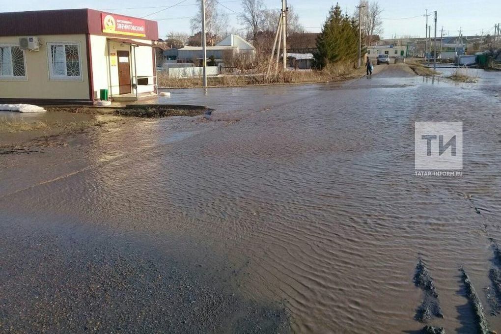 В Нижнекамске назвали улицы, которые могут быть затоплены весной