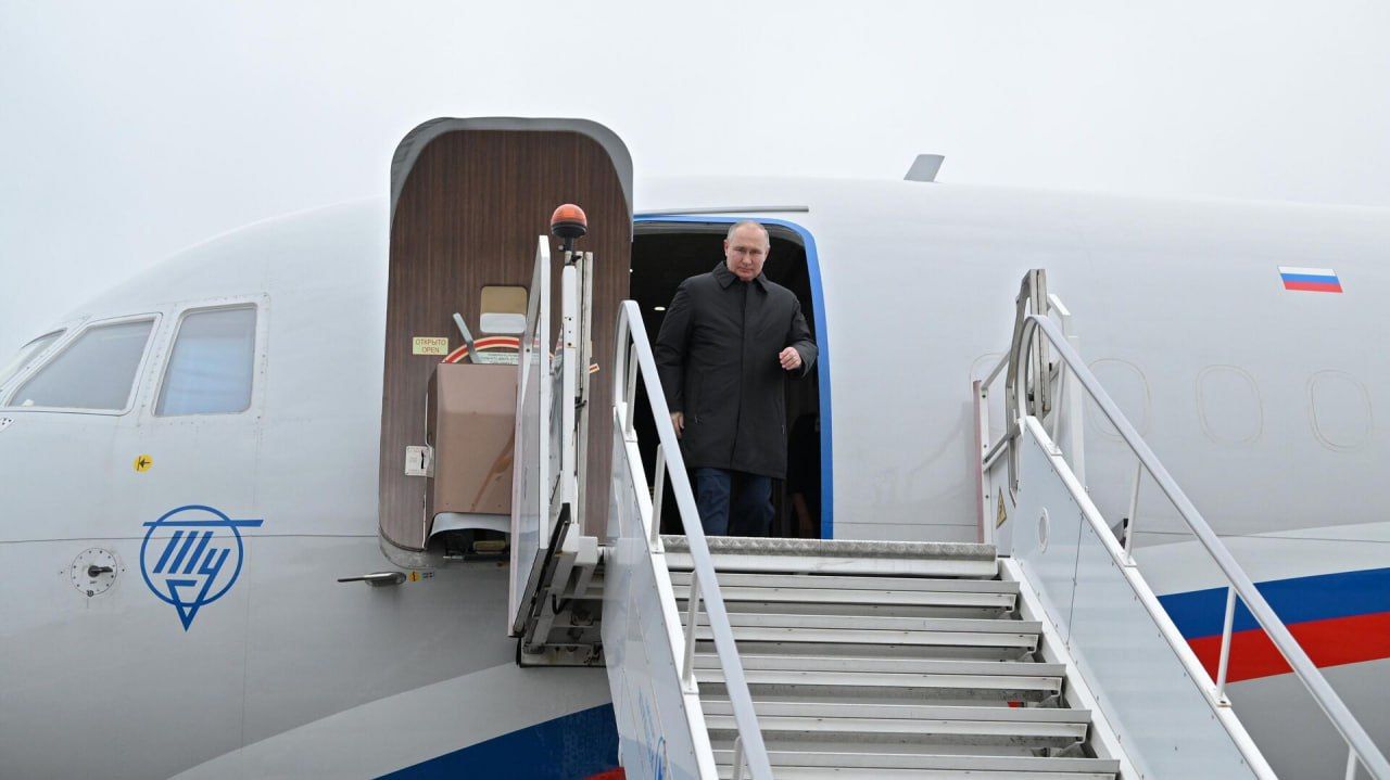 Президент России Владимир Путин прибыл в Казань