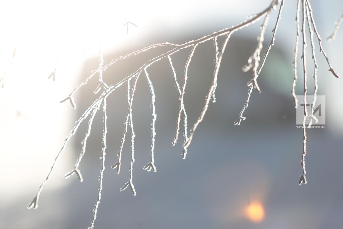 На выходных в Татарстане ожидается до −21°