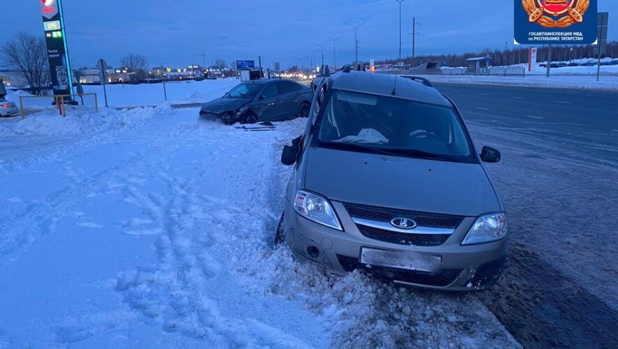 В Челнах из-за аварии женщина попала в реанимацию БСМП