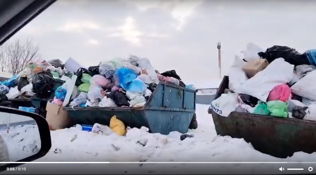 Утопают в мусоре: Жители Тукаевского района пожаловались на регоператора и руководство района