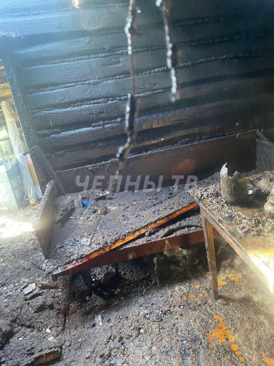 В Татарстане пожар унёс жизнь мужчины