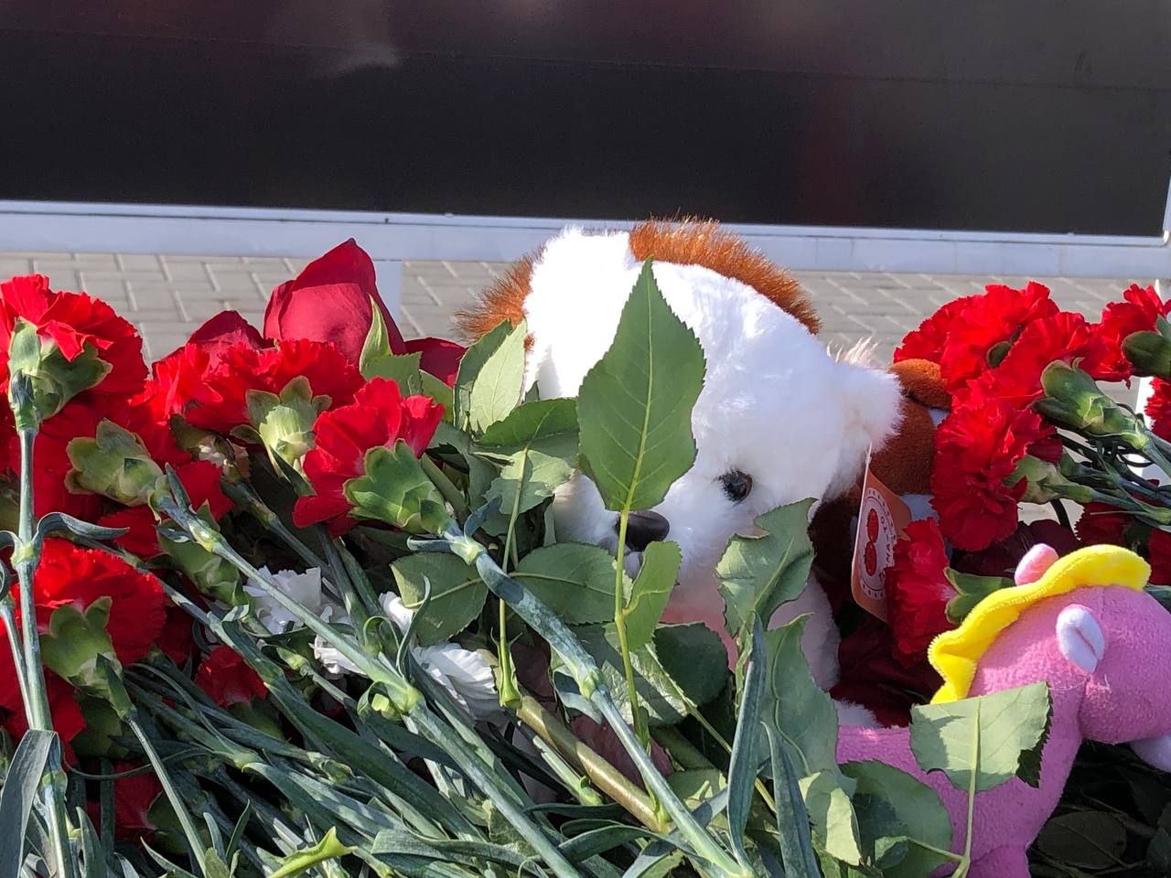 Телерадиокомпания «Челны ТВ» возложила цветы к мемориалу в память о погибших в Подмосковье