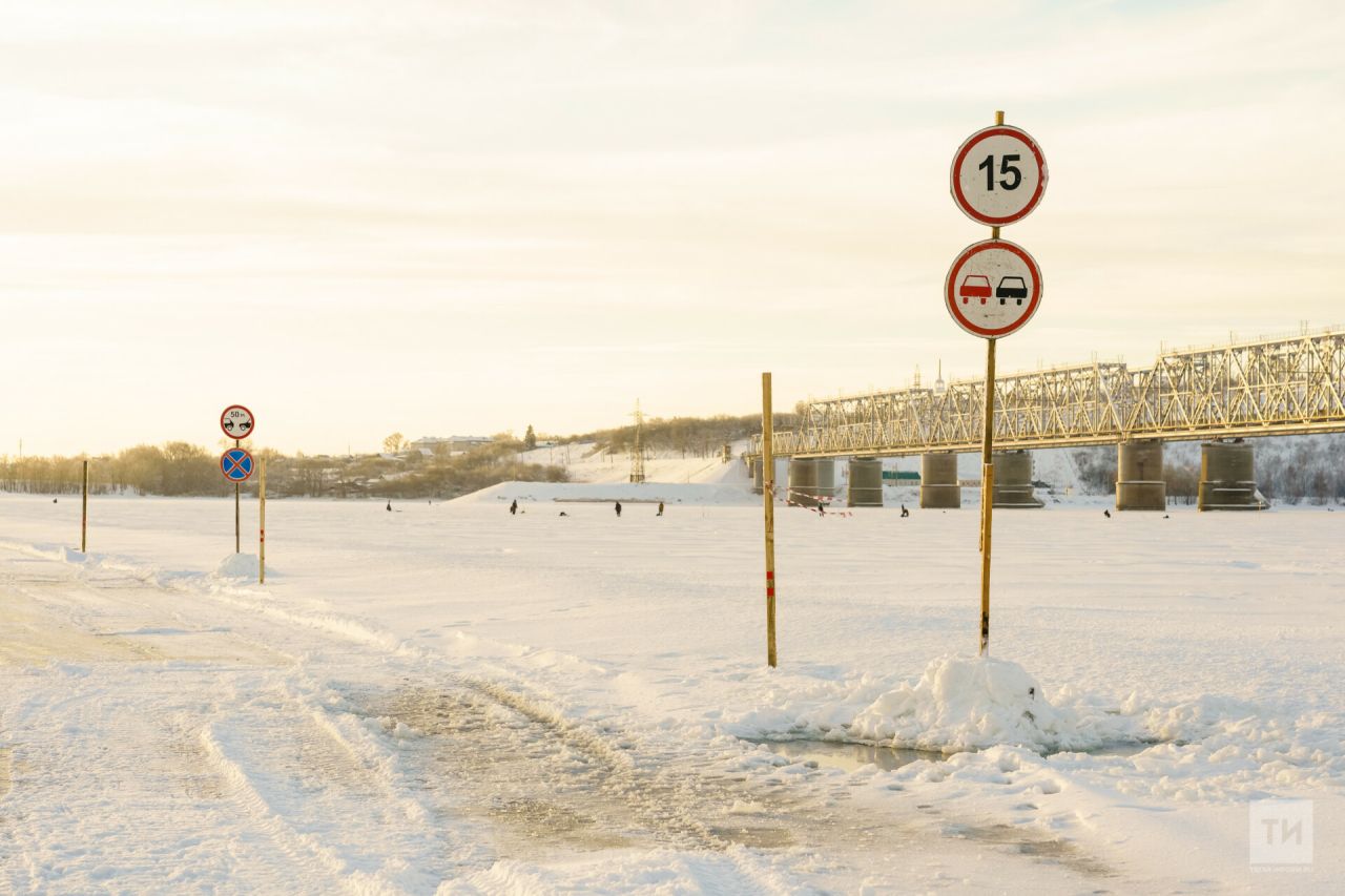 Переправа «Покровское — Нижнекамск» прекратит свою работу из-за потепления