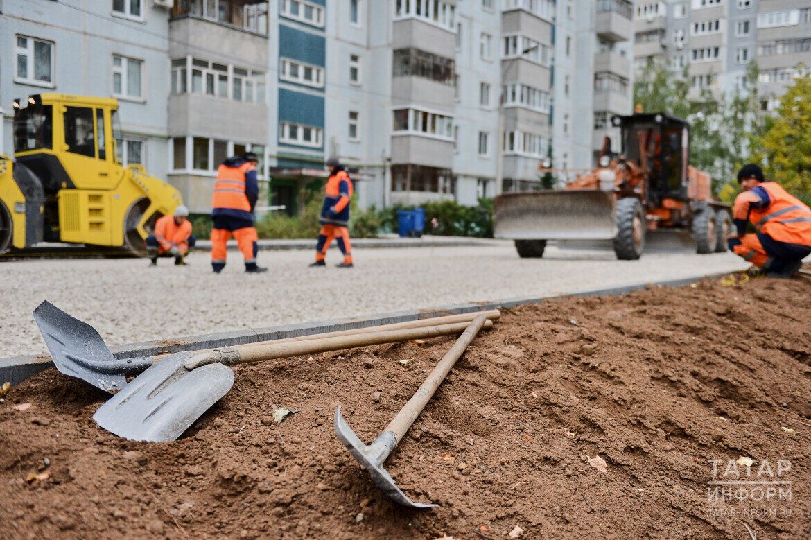 В Татарстане началась подготовка дворов к строительному сезону