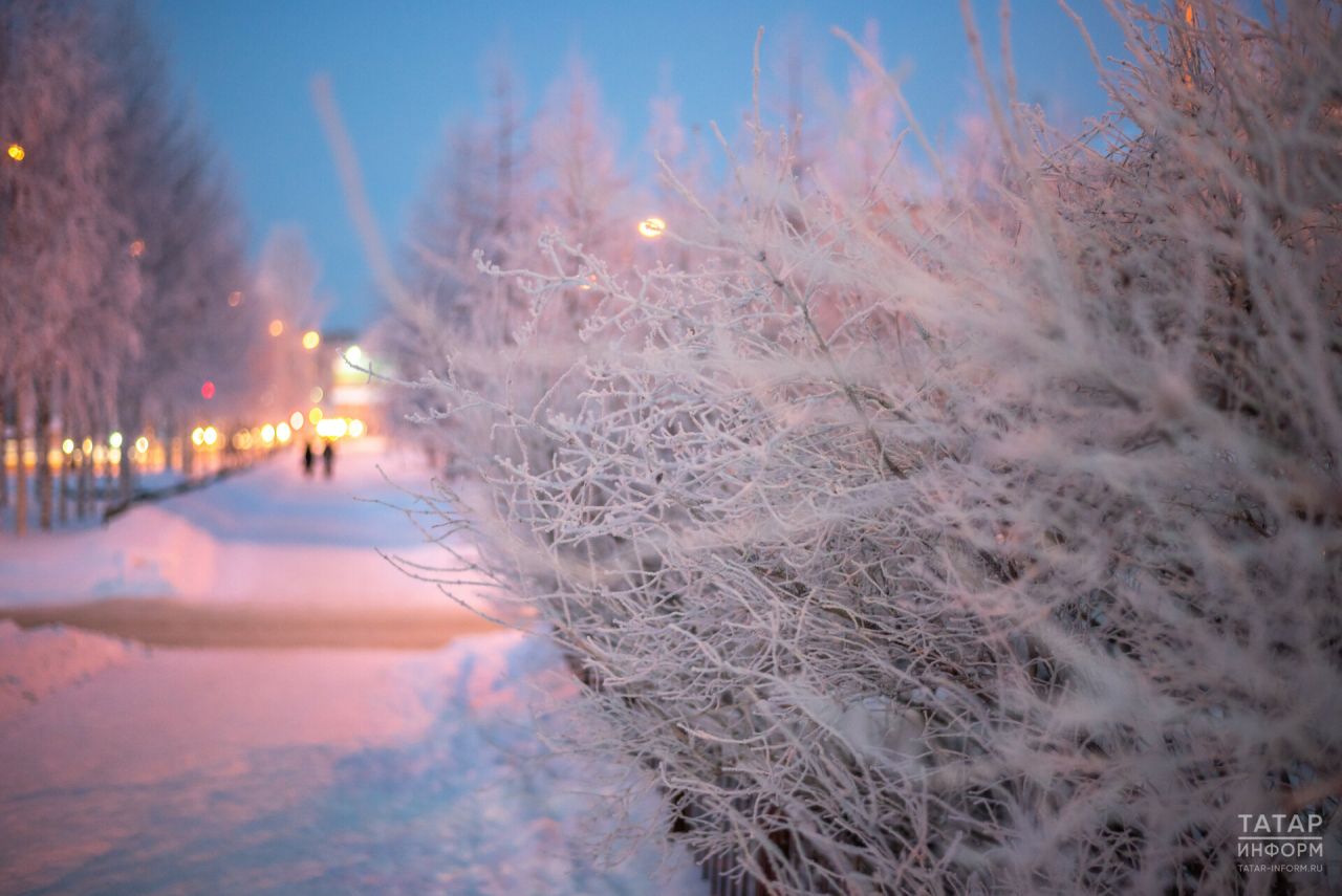В Татарстан вновь идут сильные холода до -24 градусов