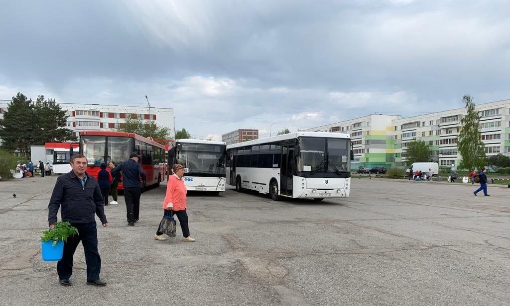 В Челнах с 1 мая автобусы начнут курсировать в сады и огороды