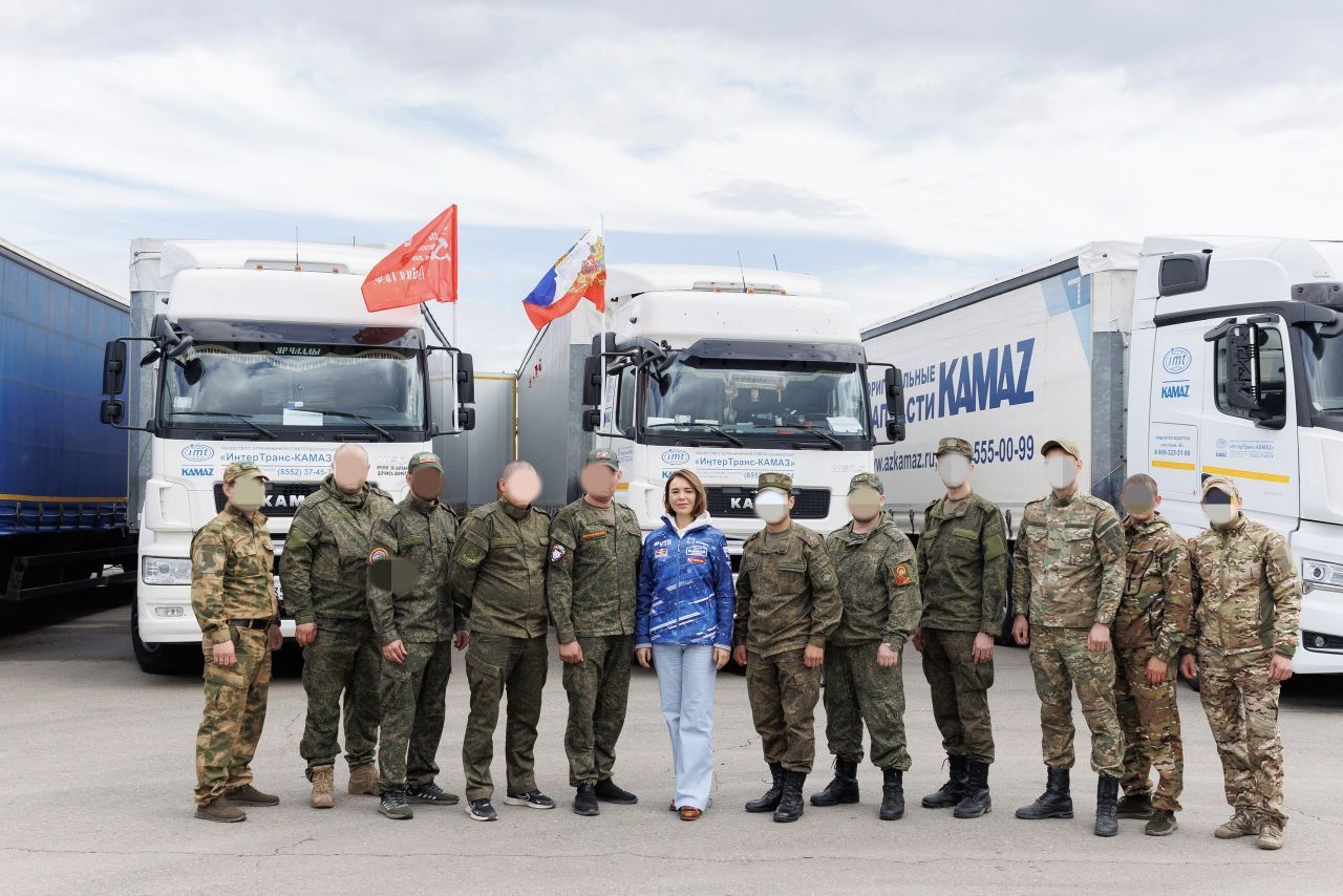 Депутат Госдумы РФ Альфия Когогина передала бойцам свыше 70 тонн гумпомощи
