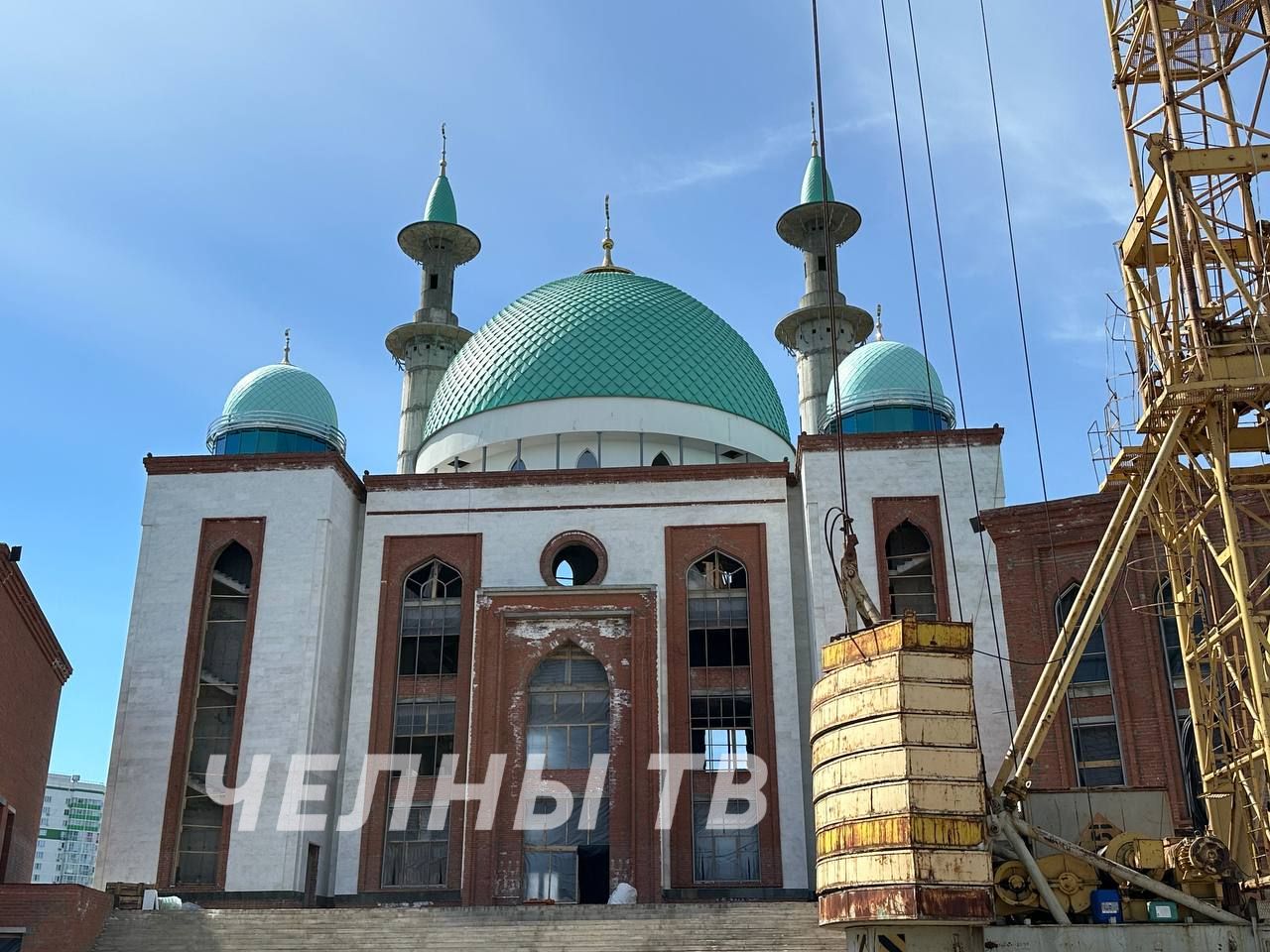 В Челнах продолжается строительство самой большой мечети в Татарстане