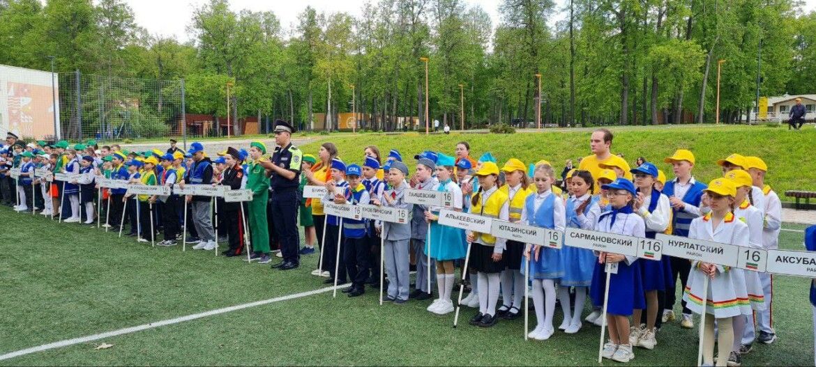 В Нижнекамске завершился юбилейный конкурс юных инспекторов движения