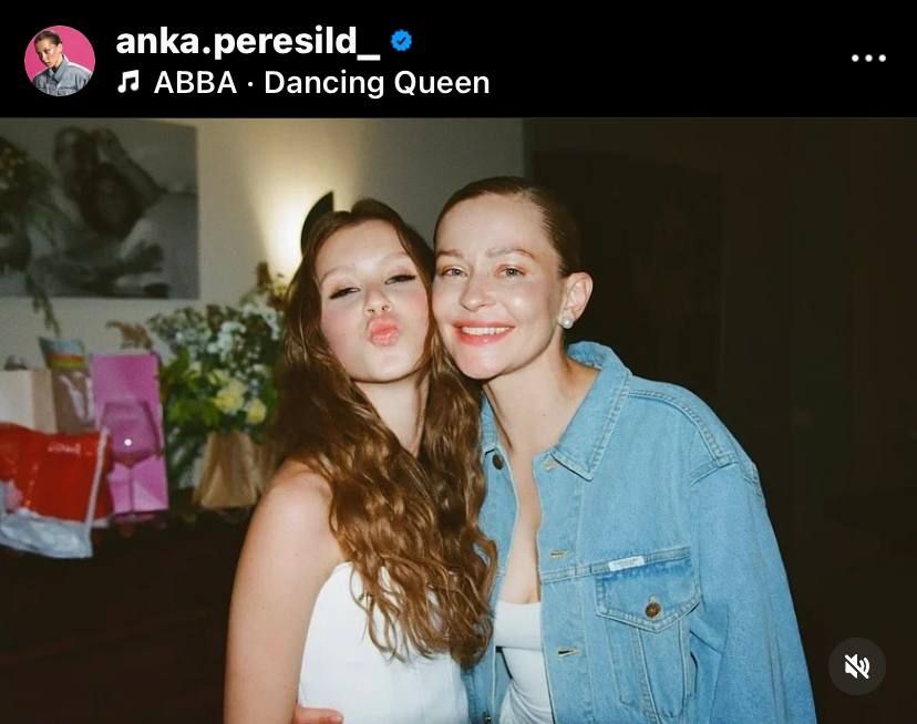 Актрисе Анне Пересильд исполнилось 15 лет, публикуем фото с дня рождения