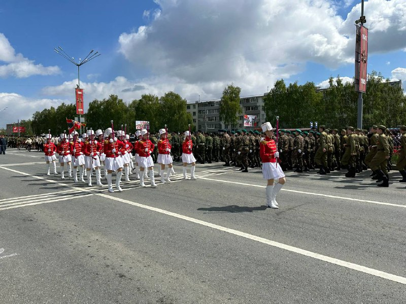 Как в Набережных Челнах прошел День Победы – фото