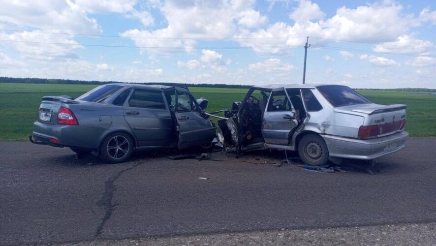 В результате ДТП в Татарстане погибли пять человек