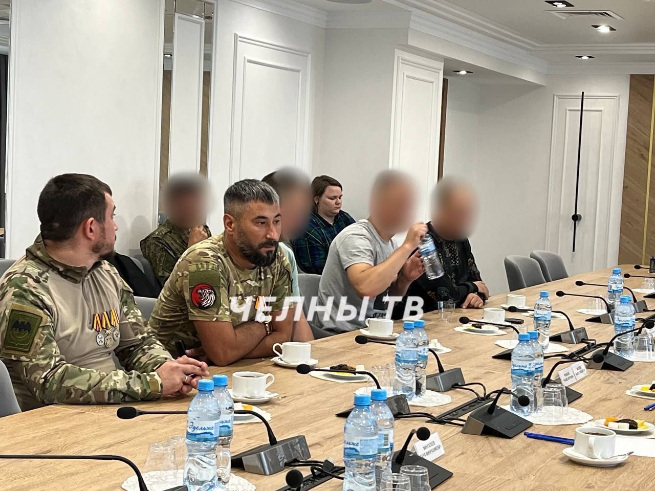 Наиль Магдеев в очередной раз встретился с бойцами, прибывшими в краткосрочный отпуск в Челны