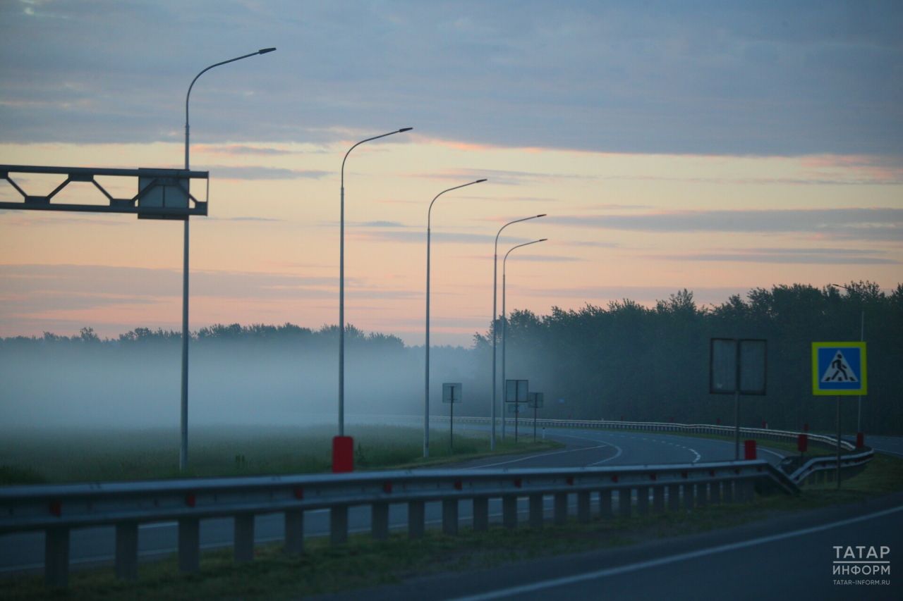 В РТ участки трассы М7 оборудуют освещением за 250 млн рублей