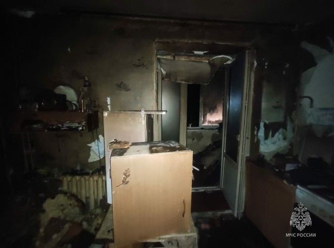 Заснул с сигаретой в руках: в Менделеевске мужчина сгорел в собственной квартире