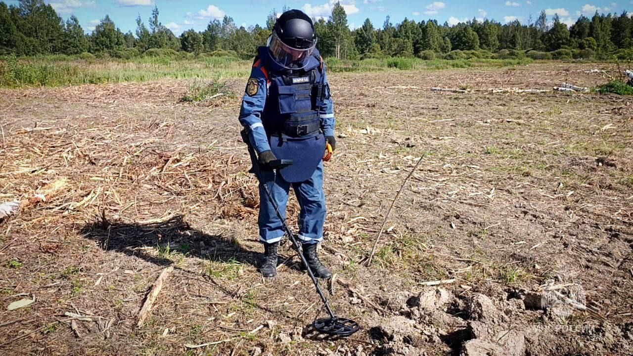 В Псковской области МЧС России нейтрализовали авиабомбы времен Великой Отечественной