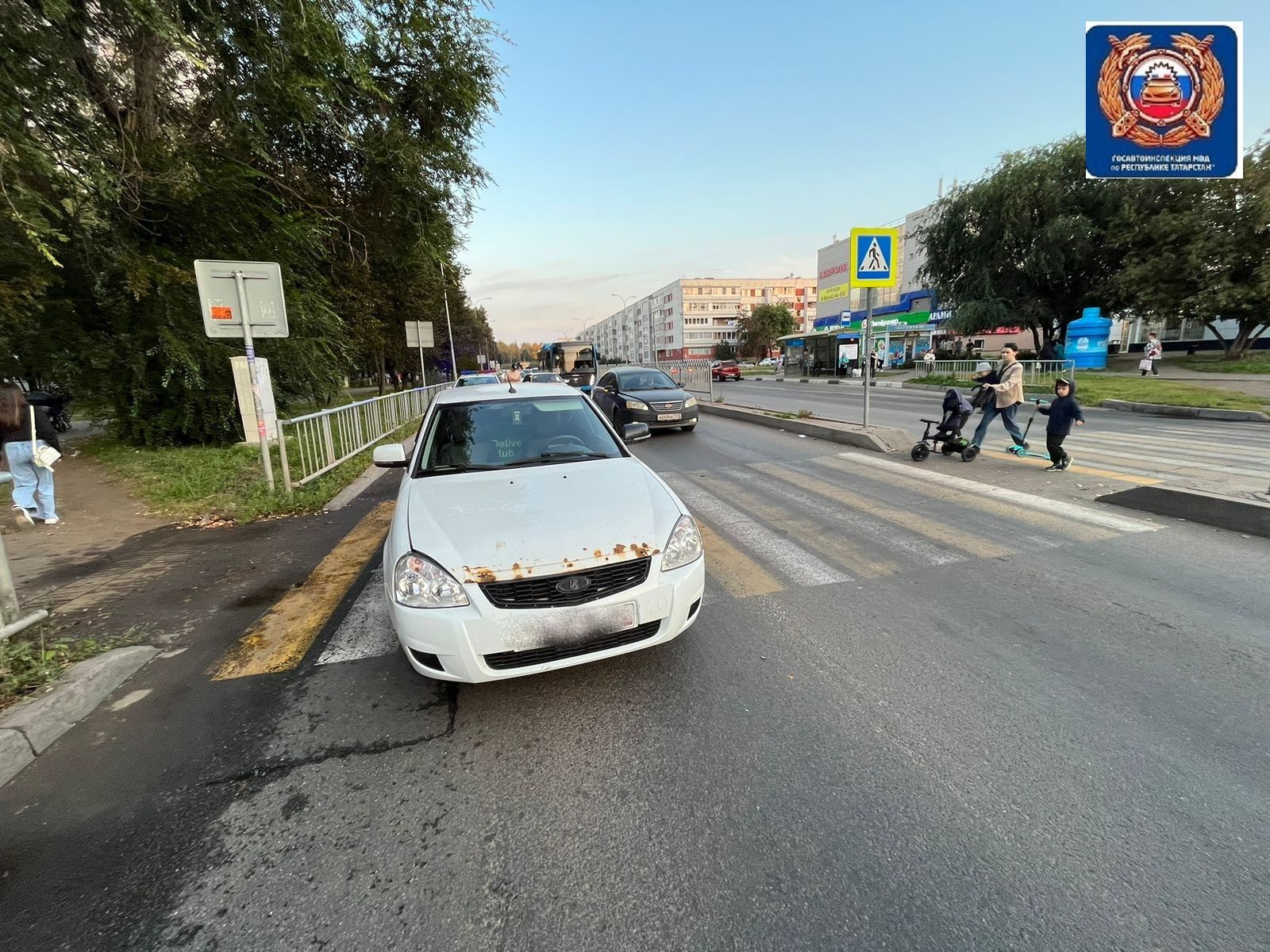 В Челнах водитель наехал на 12-летнего подростка