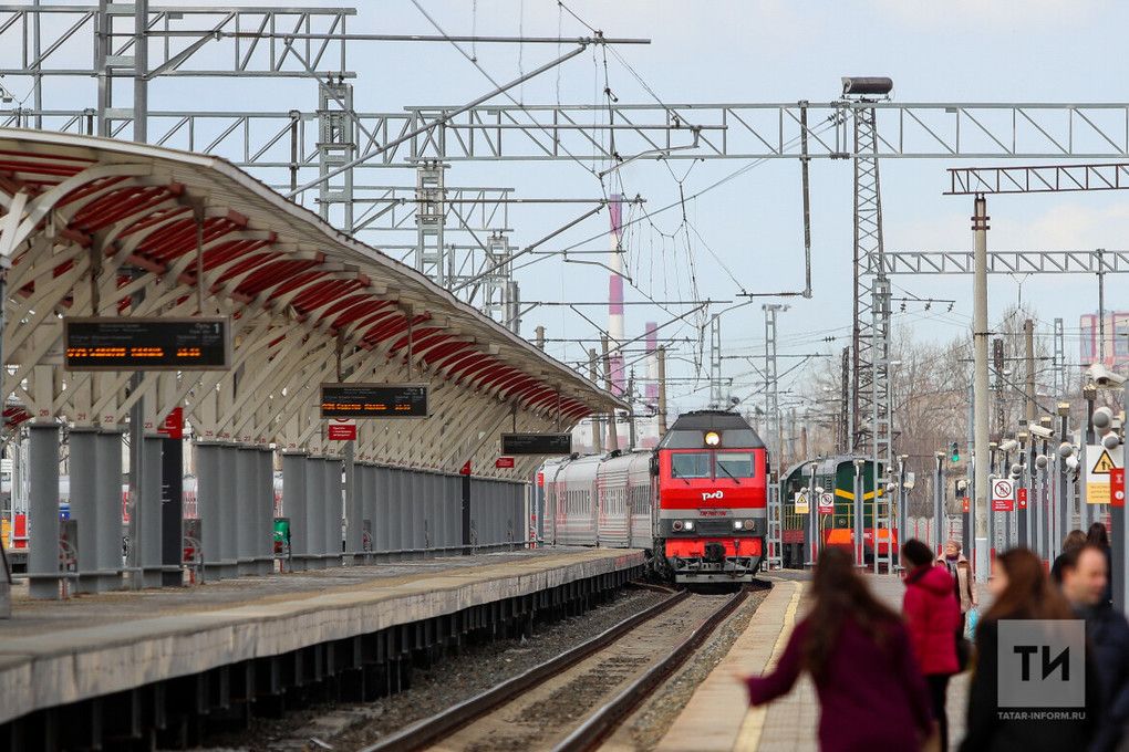 Приостановлено движение поездов на станции Тихоново в Татарстане