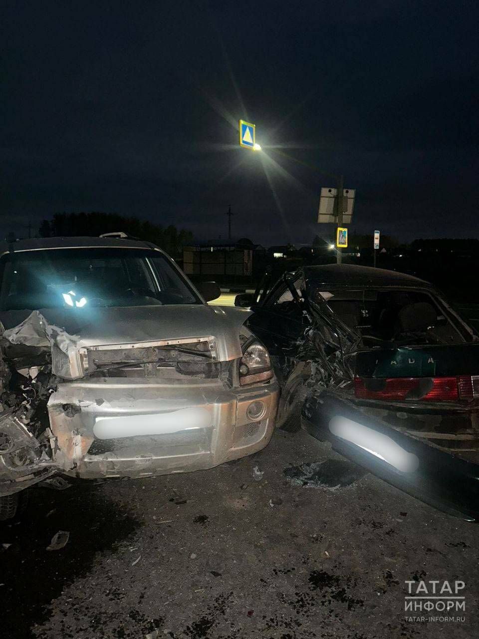 Три человека пострадали в ДТП в Альметьевском районе