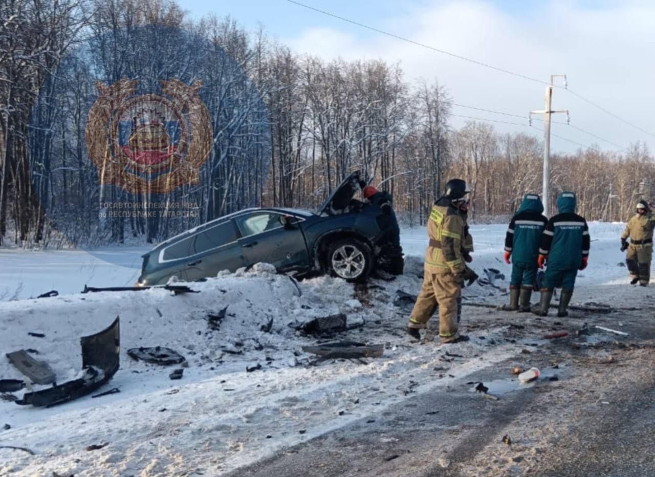 В Альметьевском районе ДТП унесло жизнь водителя Hyundai