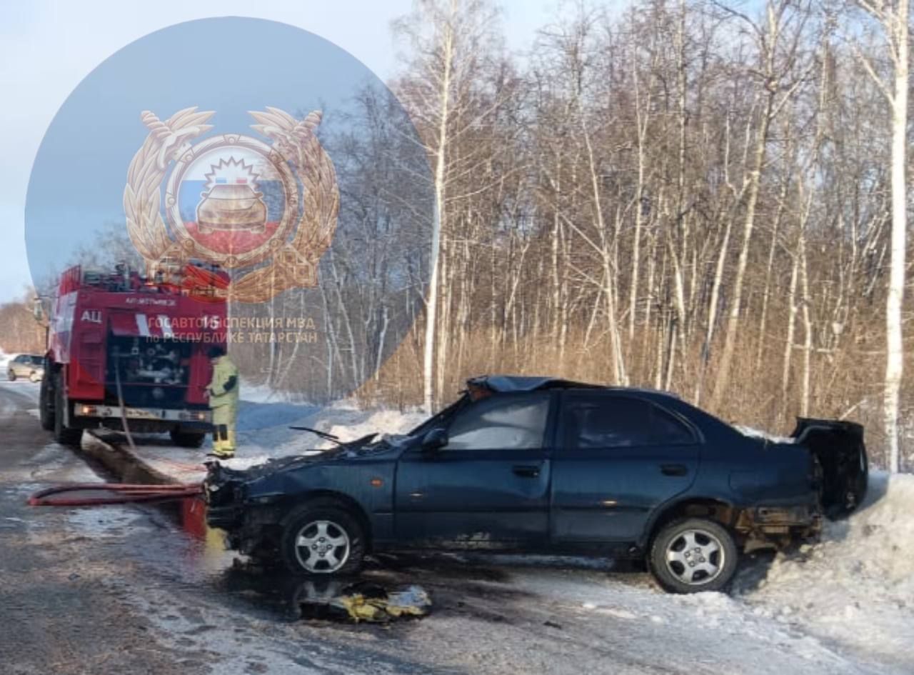 В Альметьевском районе ДТП унесло жизнь водителя Hyundai