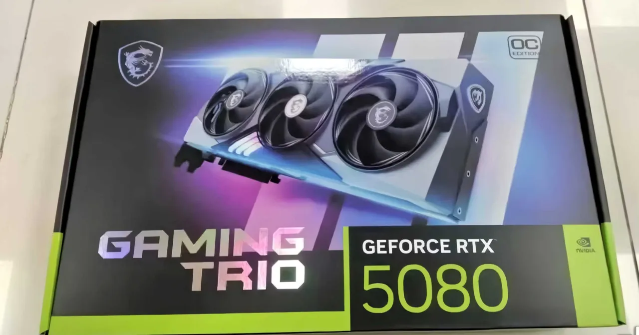 В России появились в продаже RTX 5080 за 240 тысяч рублей