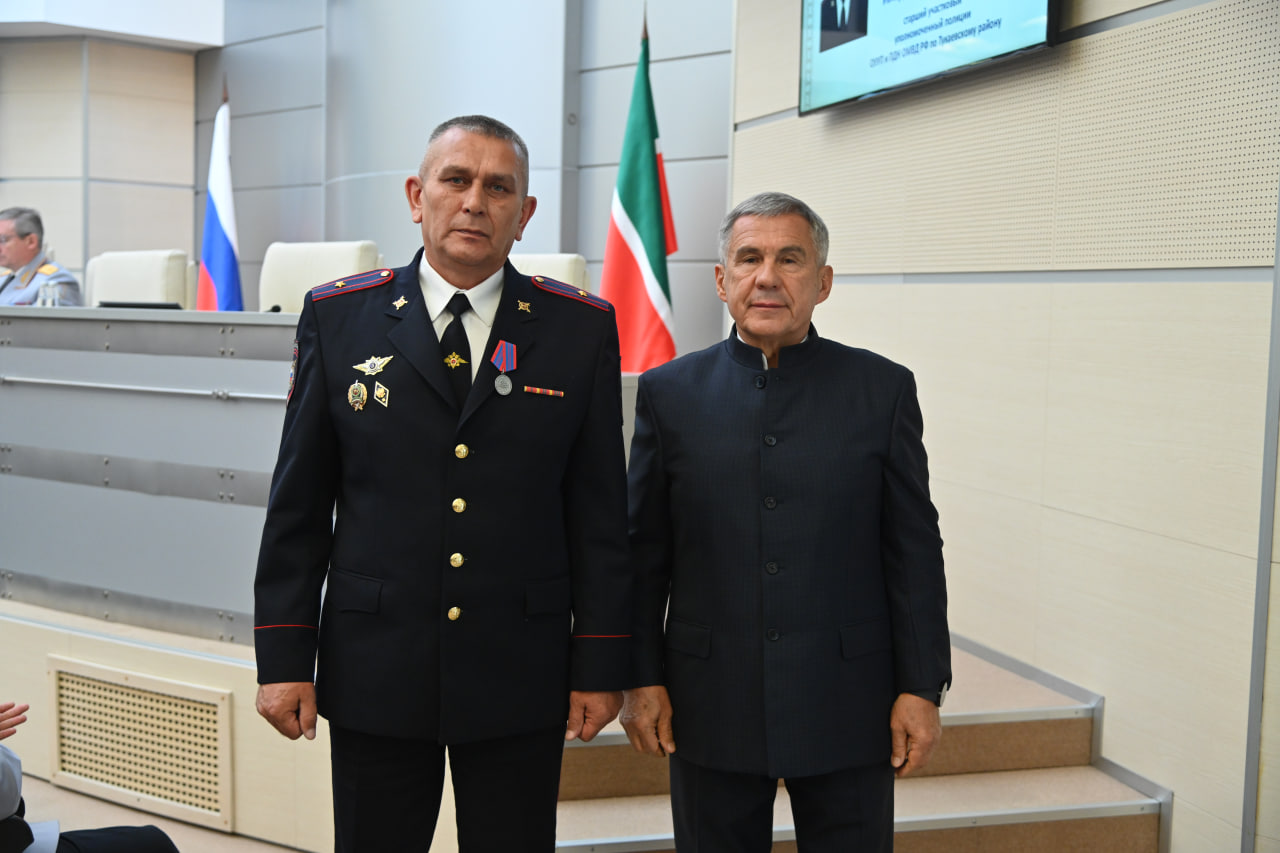 Ильдар Вагизов — «Народный участковый-2025» от Татарстана