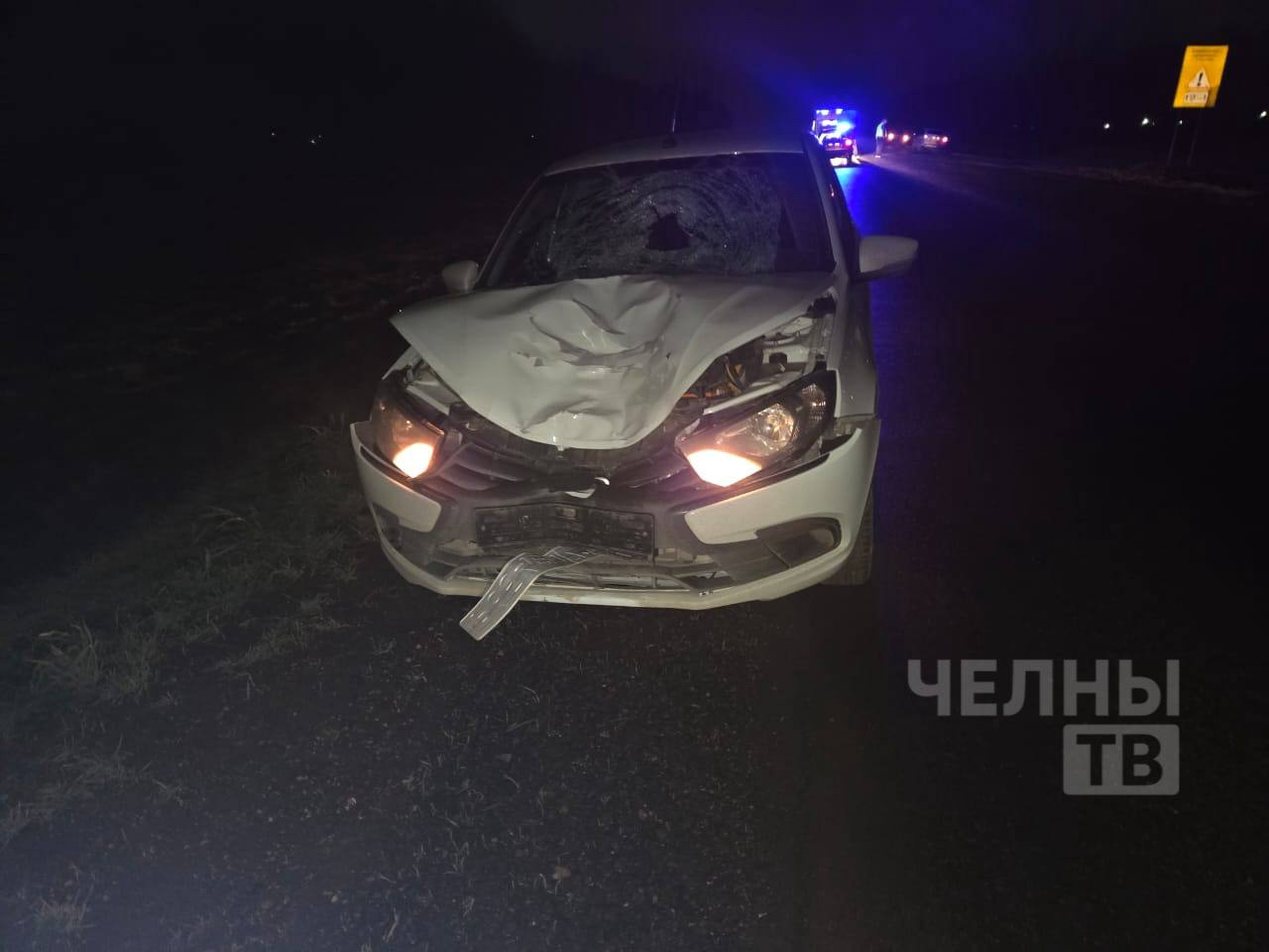 Смертельный наезд на пешехода под Челнами: водитель «Лады» не успел затормозить