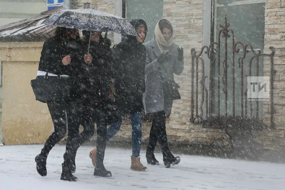 В Татарстан приходит похолодание: возможен мокрый снег и гололедица